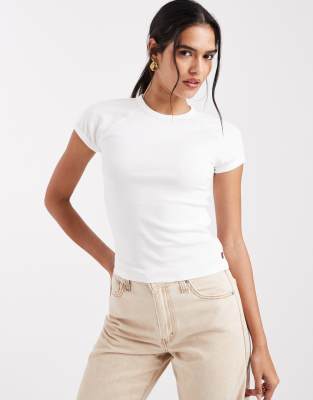 Levi's Riley Shell Print T-shirt In White