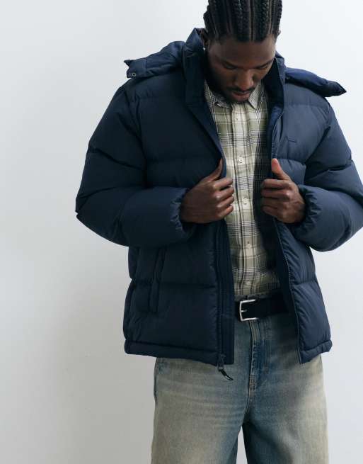 Levi's rockwell hooded jacket in dark blue, 2 of 5