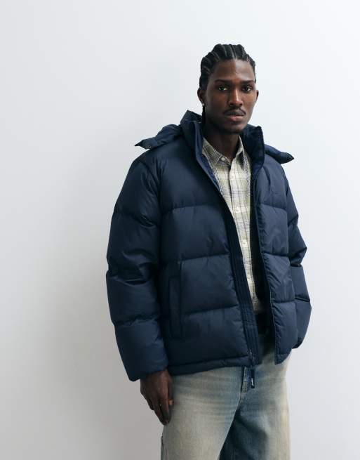 Levi's rockwell hooded jacket in dark blue, 5 of 5
