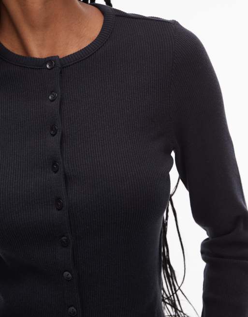 Levi's - Rory - Top boutonné à manches longues - Noir, 3 de 4