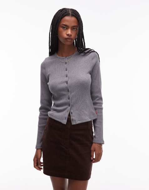 Levi's - Rory - Top manches longues boutonné - Gris - view 1