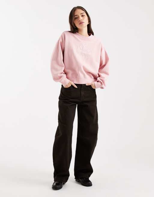Levi's – Różowa pudełkowa bluza z grafiką w stylu vintage, 2 z 4