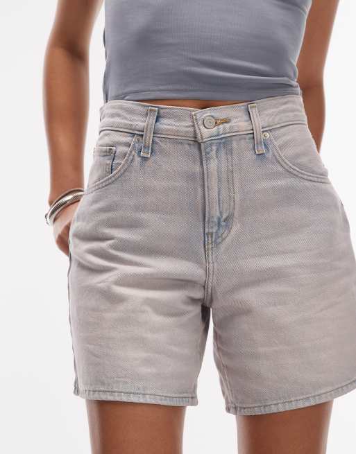 Levi's – Różowe szorty baggy z podwyższonym stanem, 4 z 5