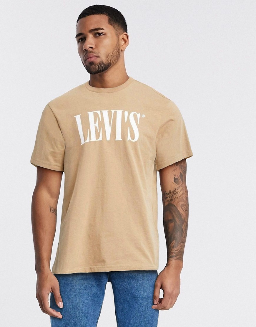 Levi's - Ruimvallend T-shirt-Groen