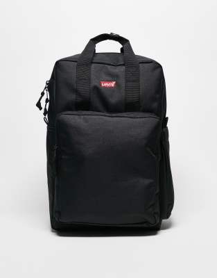 Levi's 25L backpack in black with batwing logo  - ASOS Price Checker