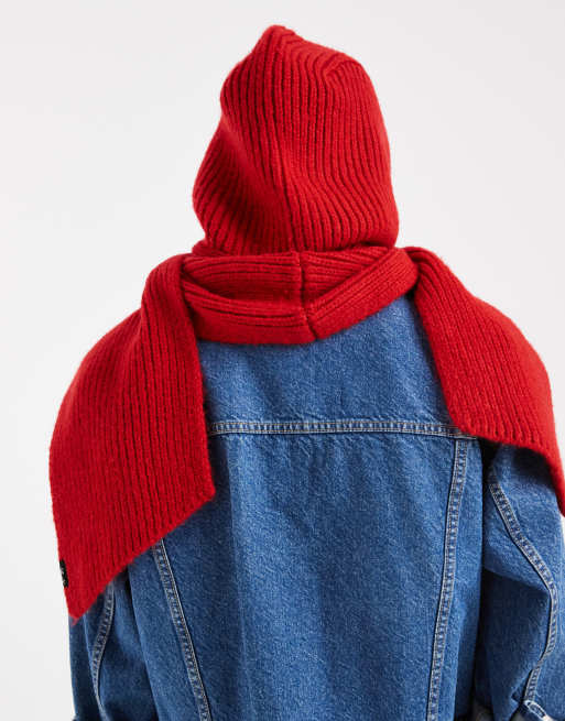 Levi's Sadie halsvärmare i rött, 3 av 3