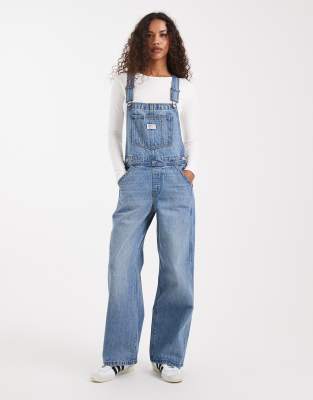 Levi's - Salopette baggy en jean - Bleu clair