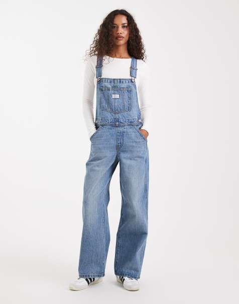 Levi's - Salopette baggy en jean - Bleu clair - view 1