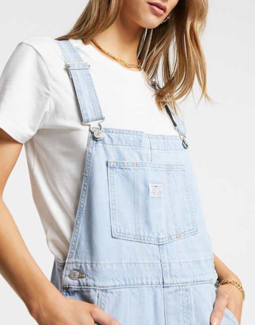 Levi's - Salopette en jean - Délavé clair, 3 de 4