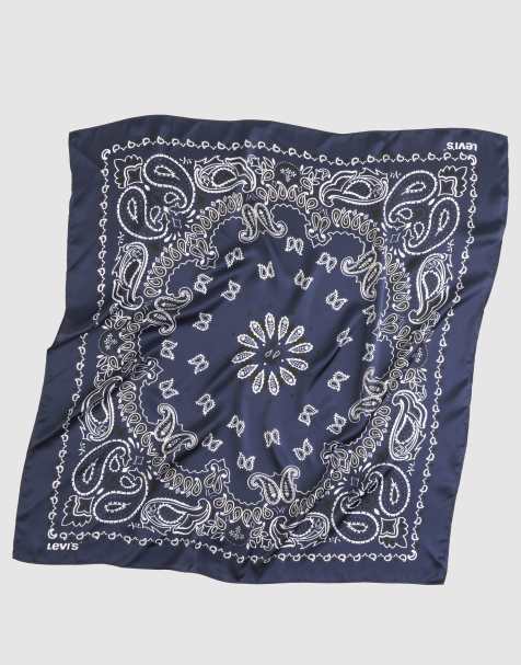 Levi's Satin bandana in blue - view 1