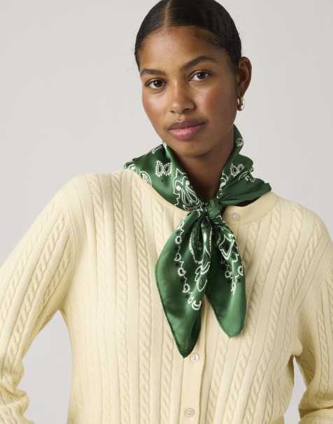 Levi's Satin-Bandana in Grün - view 1