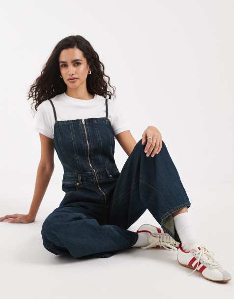 Levi's seamed jumpsuit in blue - view 1