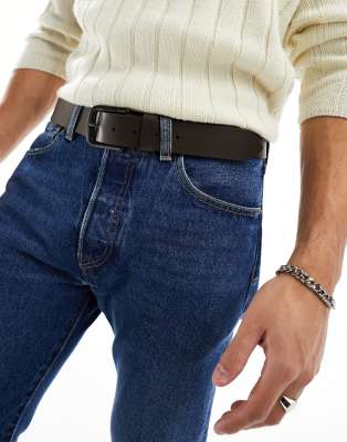 Seine - Ceinture en cuir  logo - Levi's - Modalova