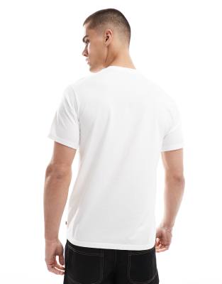 Levi's serif logo relaxed fit t-shirt in white | ASOS