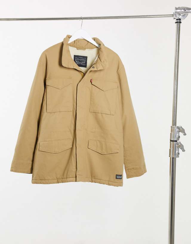 Levi's sherpa field coat