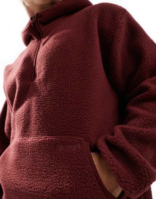 Sherpa hoodie levis sales