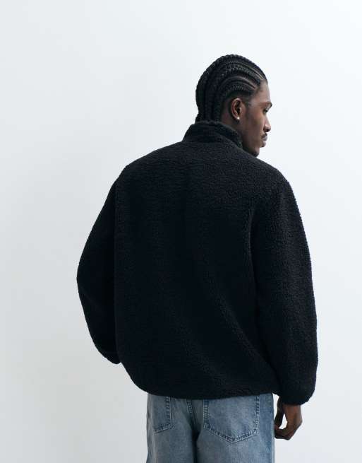 Levi's sherpa jacket in black, 2 of 5