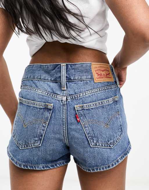 Short jean best sale femme taille basse