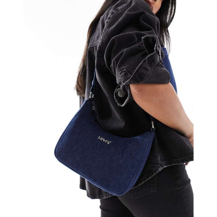 Levi's shoulder bag in blue with logo | ASOS