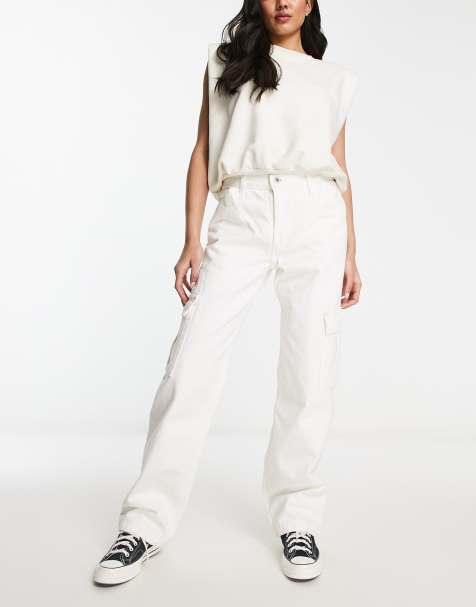 Levi's - Silvertab - Jeans ampi cargo bianchi - view 1