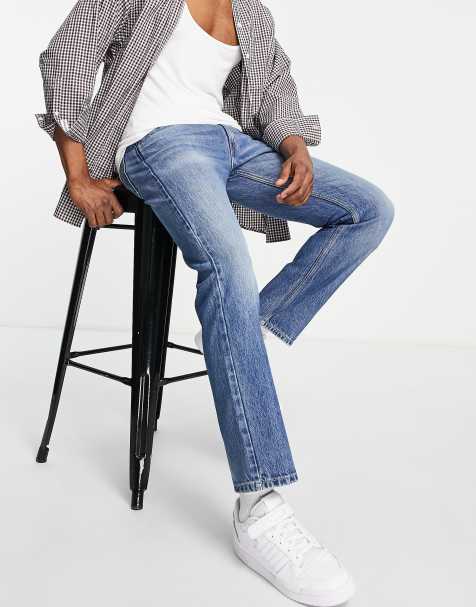 Levi's – Silvertab – Jeans mit geradem Schnitt in dunklem Marineblau - view 1