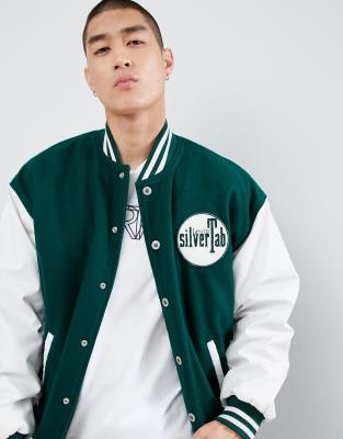 levis silvertab varsity jacket