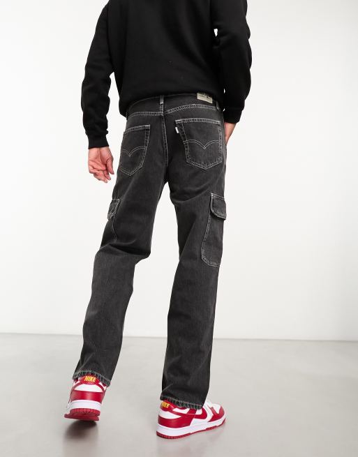 Levi's® Silvertab™ Loose Cargo Jeans - Black