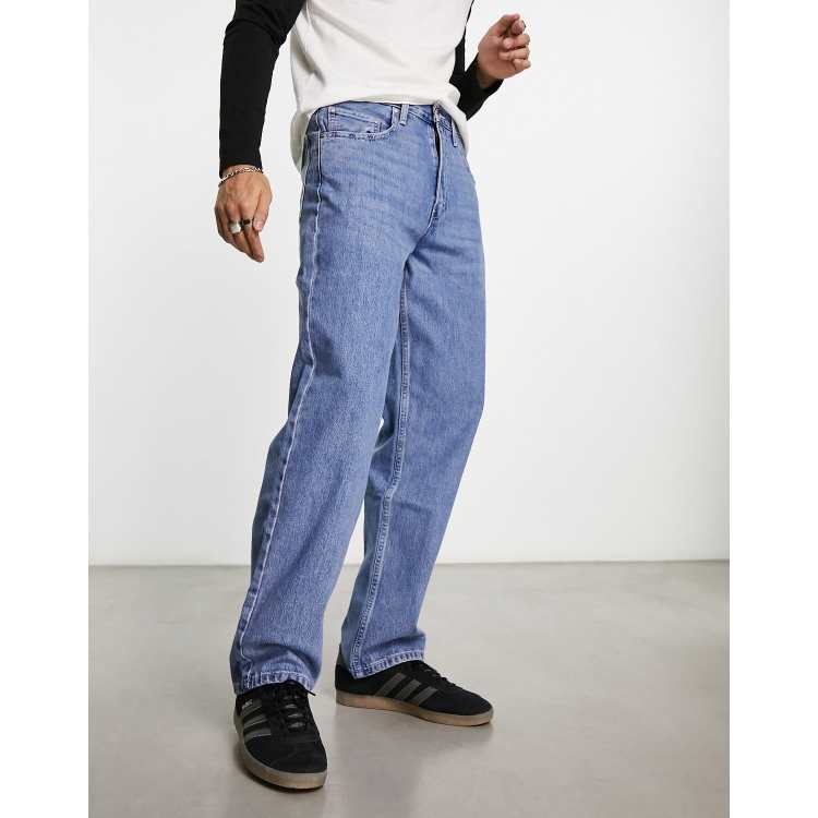 Levi's Silvertab loose fit jeans in light blue wash | ASOS