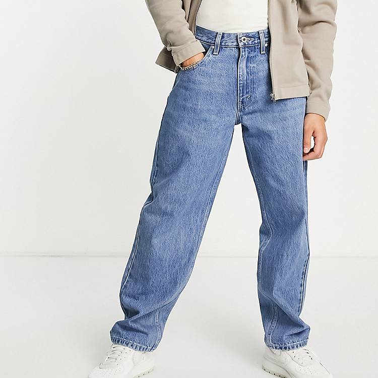 Levi's Silvertab loose fit jeans in mid blue wash | ASOS
