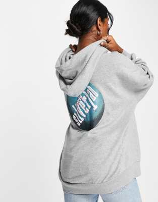 Levi's silvertab oversized hoodie in grey