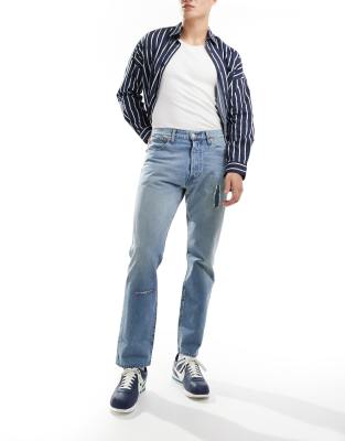 Skate - 501 - Jean dchir aux genoux - clair - Levi's - Modalova