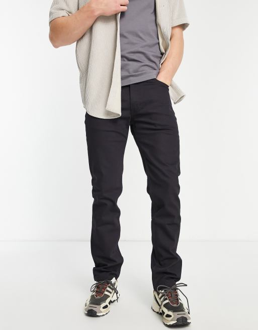 Levi's – Skate 511 – Czarne dopasowane jeansy z 5 kieszeniami