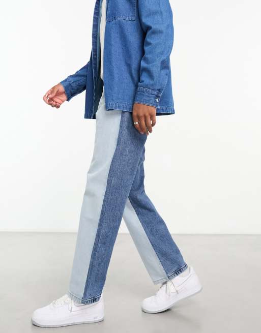 Levi's Skate baggy 5 pocket jeans in light blue wash