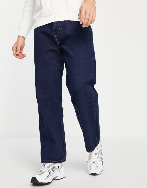 Levi's Skate baggy fit 5 pocket jeans in dark navy wash | ASOS