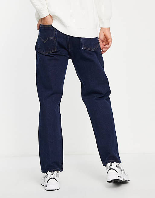 Levi's Skate baggy fit 5 pocket jeans in dark navy wash | ASOS