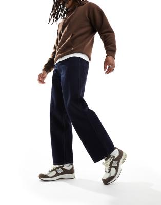 LEVIS SKATEBOARDING Levi's Skate crop carpenter jeans in dark wash-Black