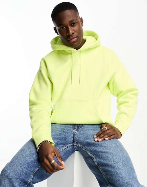 Levi s Skate hoodie in light green with hem logo