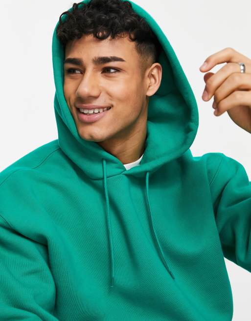 Green store skate hoodie