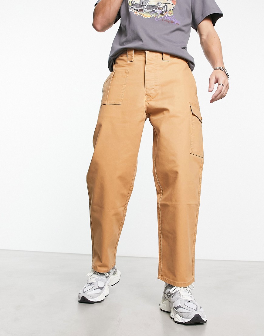 Levi's Skate utility tousers in tan-Brown