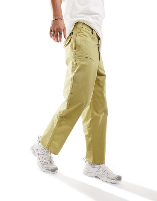 Levi s Skate utility trousers in green with pockets