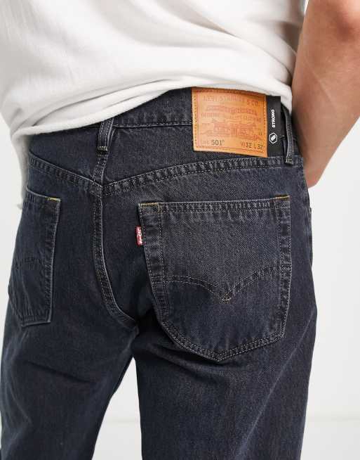 Levis skateboarding 501 black new arrivals