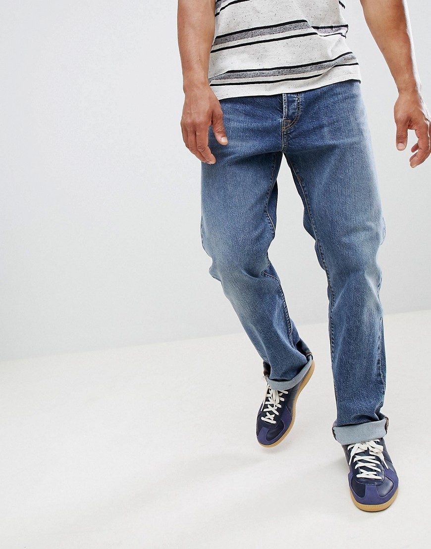 Levi's Skateboarding – 501 Original – Jeans med 5 fickor i Blinker-tvätt-Blå