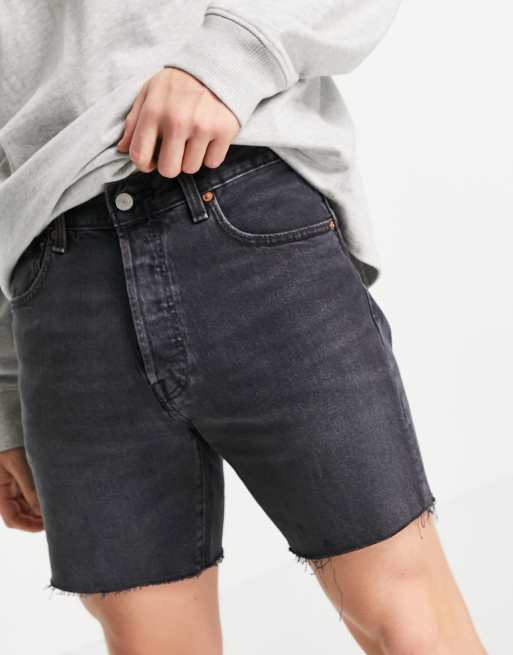 Levi s Skateboarding 501 shorts in washed black