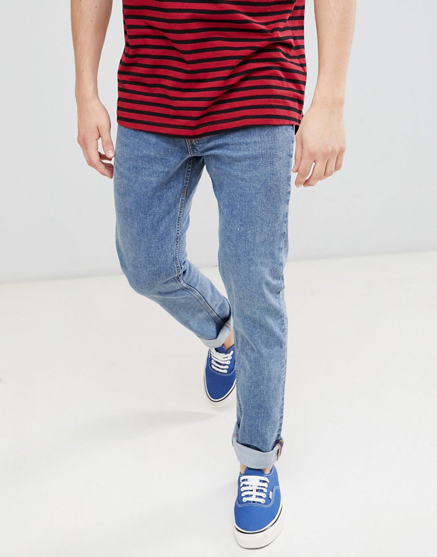 Levi's Skateboarding – 511 – Slim jeans med 5 fickor i Hack-tvätt-Blå