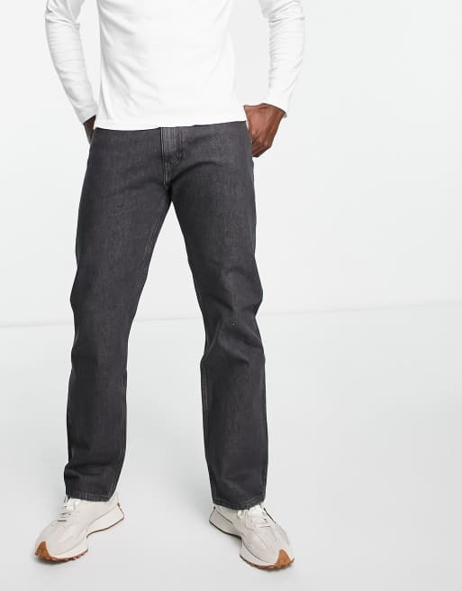 Levi's Skateboarding - 551z - Jeans met rechte pasvorm in zwart met wassing