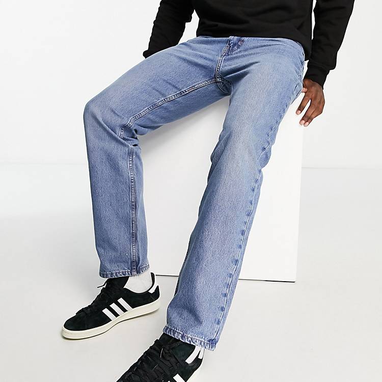 Levi's Skateboarding 551z straight fit jeans in blue wash | ASOS