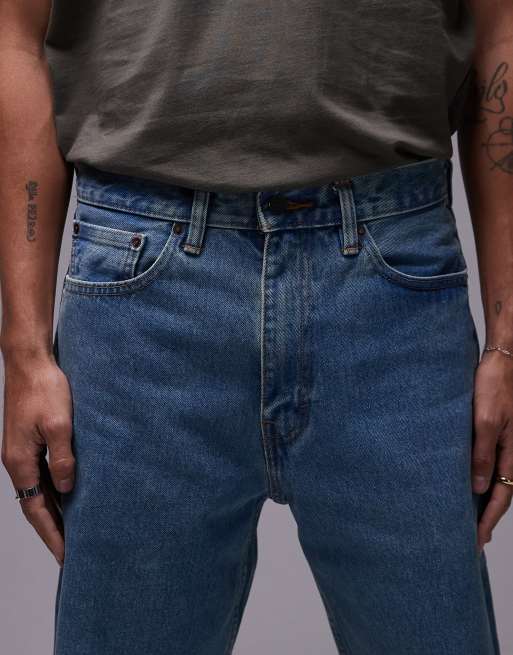 Levi's Skateboarding - Baggy jeans met 5 zakken in lichtblauw, 4 van 5