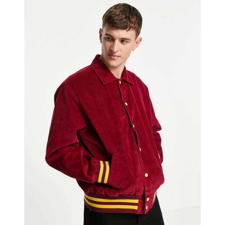 Corduroy Varsity Jacket