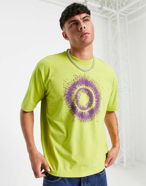 Levi's Skateboarding – Grön t-shirt med tryck på bröstet - view 1
