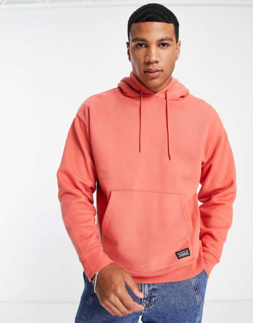 Levi's Skateboarding hoodie in orange with logo | ASOS